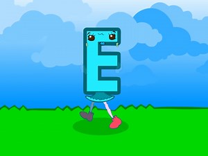 认识字母E