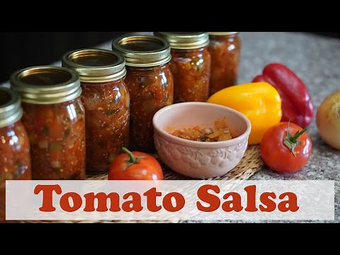 Tomato Salsa Canning Recipe
