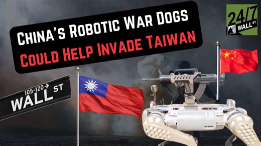 China’s Robotic War Dogs Could Help Invade Taiwan