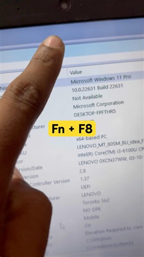 Lenovo Ideapad 80SM Series Laptop Web Camera Not Working Problem#macnitesh#keyboardtricks#2026short
