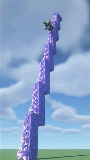 知らないと損！馬で早く駆け上がる方法 - Minecraft Fastest Stairs【マイクラ/マインクラフト/MC/小ネタ】