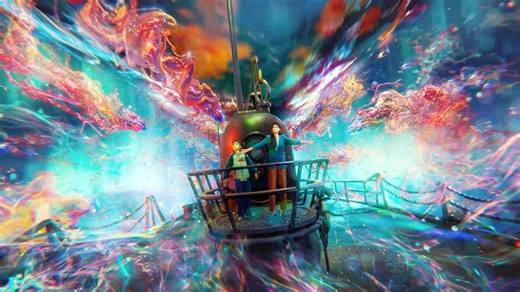 【国产动画】深海衍生剧《普拉斯 / PLUS》第一季 制作启动PV【粒子水墨】