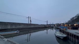 2026.3.25仙石線205系M1編成廃車回送、陸前大塚、ここで松島湾ともお別れ松島湾沿いを205系が走るのもこれが最後、