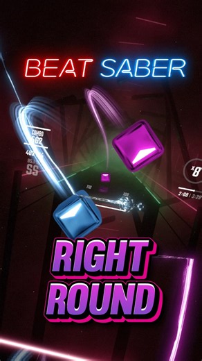 Flo Rida - Right Round (feat. Ke$ha) in Beat Saber! VR Full Combo #beatsaber #florida #rightround