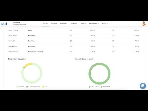 Gestion des titres / parts sociales - Registre des mouvements de titres | MonJuridique.infogreffe