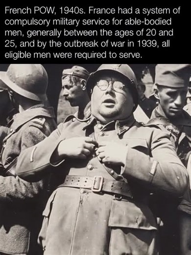 The French army in 1939–1940 depended largely on its drafted soldiers