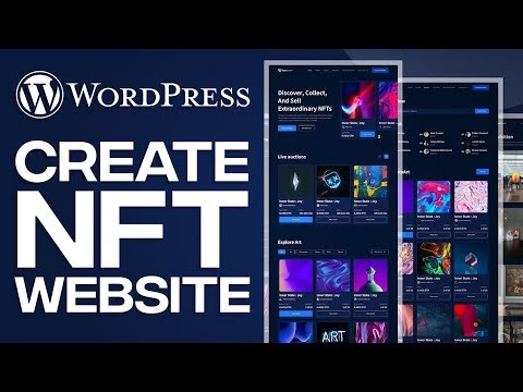 How To Make An NFT Website Using WordPress - EASY! (2022)