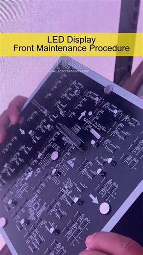 Front-Service LED Display Module Replacement Guide