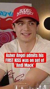 Asher Angel admits his FIRST KISS was on set of ‘Andi Mack’ #andimack #asherangel #disneychannel
