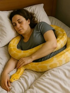 1.2K views | A woman raised a huge python at home: one day the snake began to behave strangely, stopped eating and wrapped itself around its owner's waist, and then the woman learned something terrible about her  Read more in comments | Hip Hop | Facebook