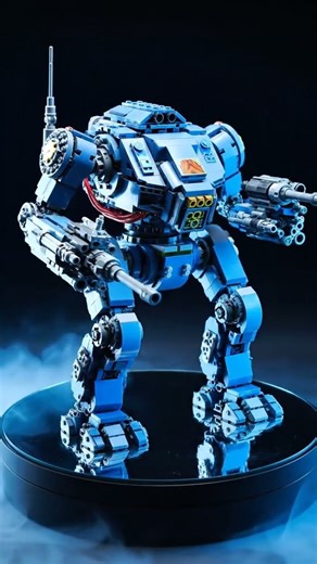 Unleash the Power of the Marine War Mech 🌊🤖 | LEGO MOC Tutorial