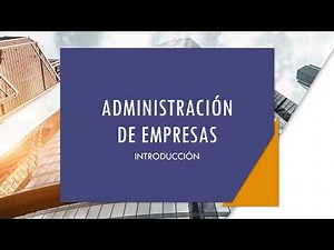 Curso de Administración de Empresas