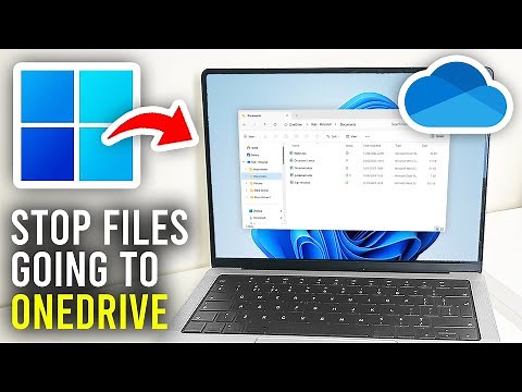 How To Stop Files Syncing & Going To OneDrive - Full Guide