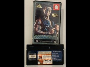 Opening-Closing to Commando 1986 VHS
