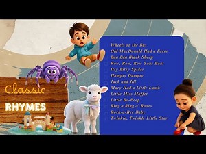 Classic Nursery Rhymes Compilation 🎶 | Sing Along for Kids | Timeless Favorites by JollyJube 🧸