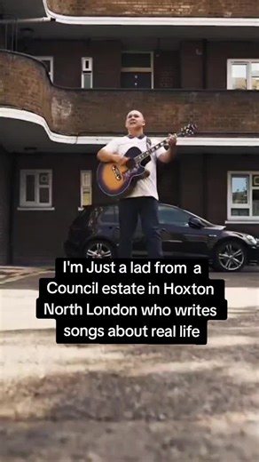 Im just a lad from an estate in Hoxton, famous for its market and the bittersweet symphony video. This is my song its a bit like the Jam and a bit Squeeze I guess. #workingclassmusic #councilestate #ukindie #Squeeze #TheJam