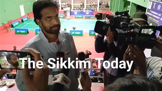 3K views · 73 reactions | Former Indian International Badminton player Pullela Gopi Chand interact with media today. | The Sikkim Today | Facebook