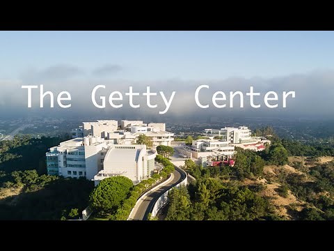 Getty Center Museum & Gardens virtual walk through, experience it all! #1 rated tourist attraction.