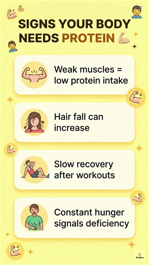 4 Warning Signs You’re Ignoring Your Body’s Protein Needs ⚠️