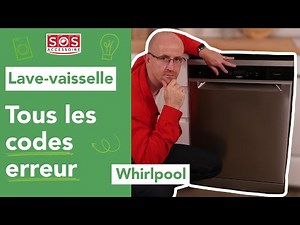 🆘 All error codes on a Whirlpool dishwasher