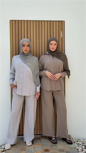 Modest Fashion Sydney on Instagram: "Soft tailoring, summer tones and the comfort you deserve 🌼☀️ Our Softline Summer Set is here — and yes, it’s part of our Black Friday sale. Your sign to upgrade your capsule wardrobe. Shop online or in-store."