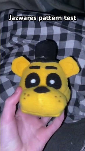 FNAF Golden Freddy Jazwares Custom Plush #fnaf #customplush #springtrap #williamafton #freddyfazbear