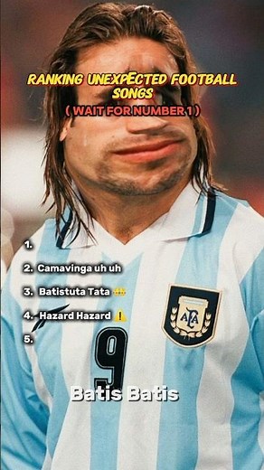 TOP 5 UNEXPECTED FOOTBALL Songs.