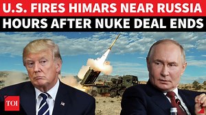 US wargames at Russia’s doorstep; HIMARS rockets fired soon after decades-old nuclear deal ends The U.S. Army has carried out live-fire HIMARS rocket drills near Klaipeda, Lithuania, just 50 kilometers from the Russian border, in a joint exercise with Lithuanian forces. The launch coincided with other major U.S. military deployments across NATO’s eastern flank, including Abrams tanks, Bradley fighting vehicles, and maritime reconnaissance flights near Russian-controlled territory. Analysts see t