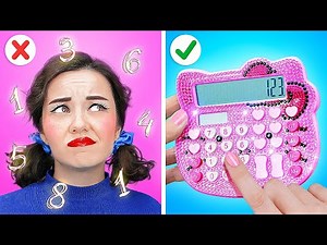 कार्डबोर्ड से मजेदार और प्रतिभाशाली स्कूल सामग्री🌈📦 123GO द्वारा कार्डबोर्ड परेंटिंग कला!