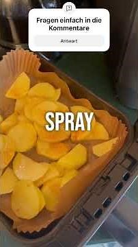 Bratkartoffeln aus dem Airfryer, einfach und gut