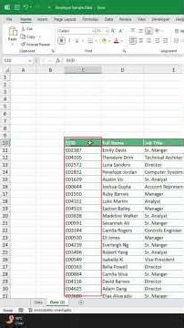 Excel Freeze Panes = No More Lost Headers #excel #excelbasic #excelshorts #excelshortcuts