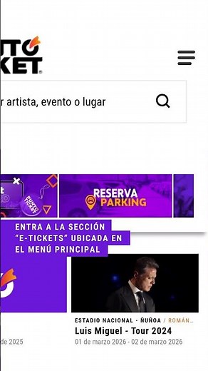 ¿Cómo nominar mis entradas en Punto Ticket?