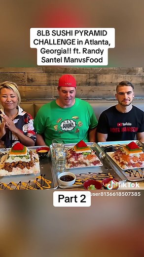8LB Sushi Pyramid Challenge in Atlanta with Randy Santel