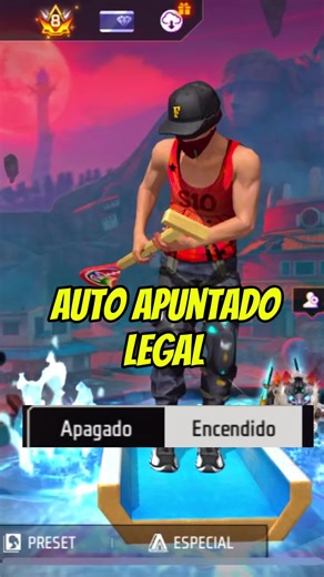 Cómo activar el auto apuntado en Free Fire