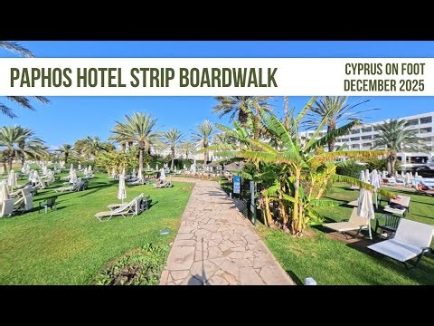Paphos Hotel Strip Boardwalk