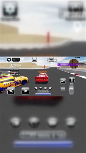 Lightning McQueen SPEEDS Through Roblox Race! 🏎️💨 #Shorts