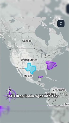 Spain Fits Inside Texas?! Maps Are Lying