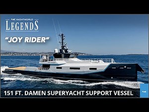 151-Foot Superyacht Joy Rider by Damen | YachtWorld Legends EP. 4