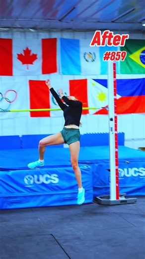 Hugo Munoz OLY on Instagram: "@kangarootrackclub high jump before and after number 859 goes to………. 🦘 @kangarootrackclub high jumper Elise Redeker from Germantown High School in Wisconsin !! Great work Elise, let’s keep moving forward!! 🦘🫶 ⭐️! As you can see, 🦘 Elise is looking much more technical, stronger and confident! No gimmicks, no just “repeating what the high jump book says” , just true progress and irrefutable athlete development 🦘🔥! #operanonverba Note: NONE of the @kangarootrackc