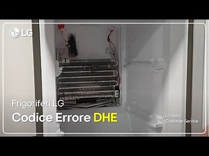 LG refrigerators | Diagnostics - DHE error code on an LG refrigerator