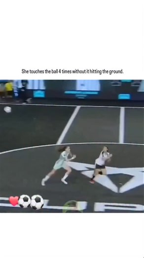 sports.decodee_ | - The post highlights a stunning goal from Queens League Oysho, Spain's women's indoor football competition, where player number 3 juggles... | Instagram