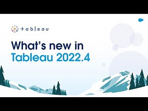 What’s New in Tableau 2022.4
