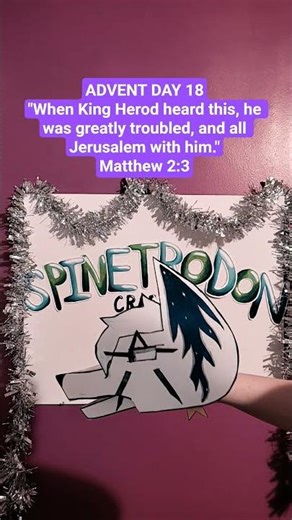 ADVENT DAY 18‼️‼️‼️ #christianpuppeteer #paperpuppet #christmas #scripture #jesuslovesyou #jesus