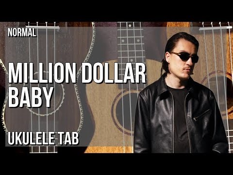 Ukulele Tab: How to play MILLION DOLLAR BABY by Tommy Richman