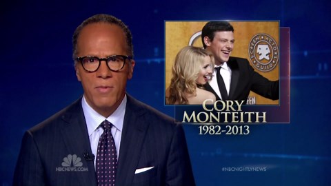 ‘Glee’ actor mourned