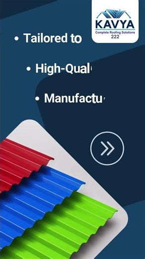 Color Coated Roofing & Wall Cladding Sheets - Kavya Roofing