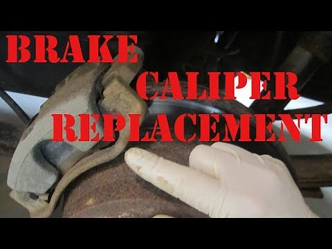 How to Replace 2000 Chevy Blazer Brake Caliper GMC Jimmy Bravada DIY S10 Brake Caliper Replacement