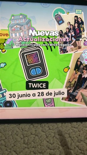 Nuevas Actualizaciones en Toca Boca👀🌈💗Colaboración con TWICE,Mansión de 4 pisos y Nuevos Regalos🎀✨#tocalifeworld #tocaboca #tocacam #parati #nuevoregaloentocaboca @Toca Boca