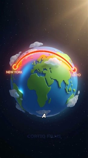 Why Air planes Don’t Fly Straight on Maps - Here’s the Real Reason | Great Circle Routes Explained