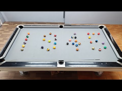 1945 Shape with 36 Balls | One Shot Pool Challenge